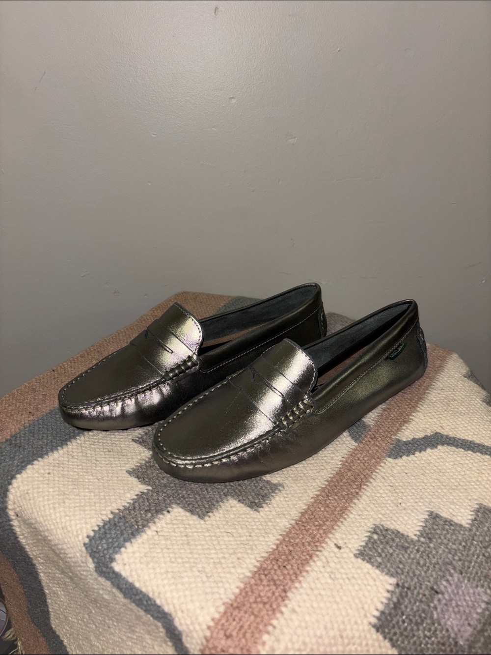 Eastland Metallic Penny Loafers